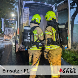 Read more about the article Einsatz: F1 – Auto brennt