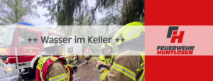 Read more about the article Einsatz: H1 – Wasser vor Kellereingang