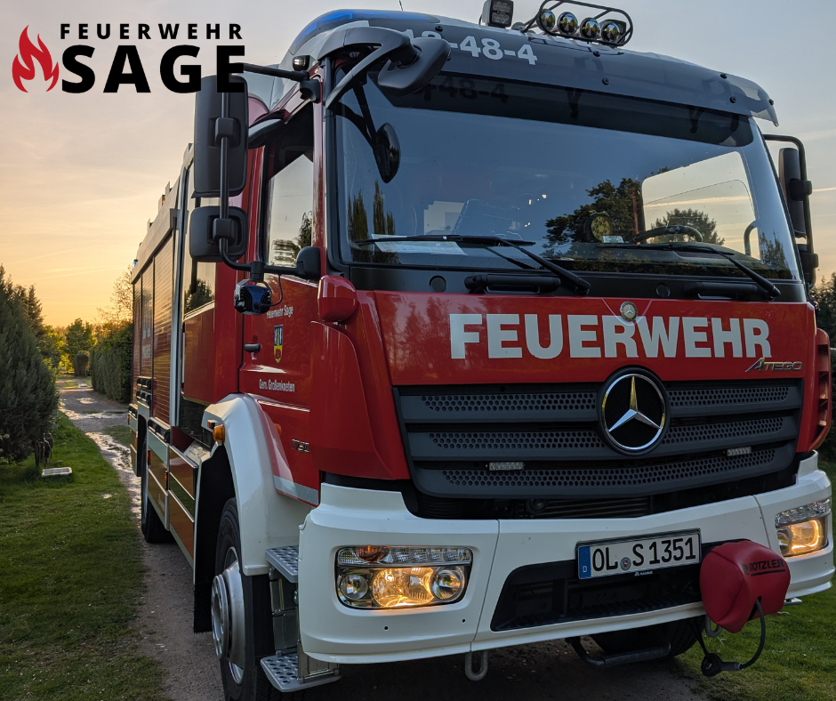 Read more about the article Einsatz: F1 – Brennt Rasenfläche
