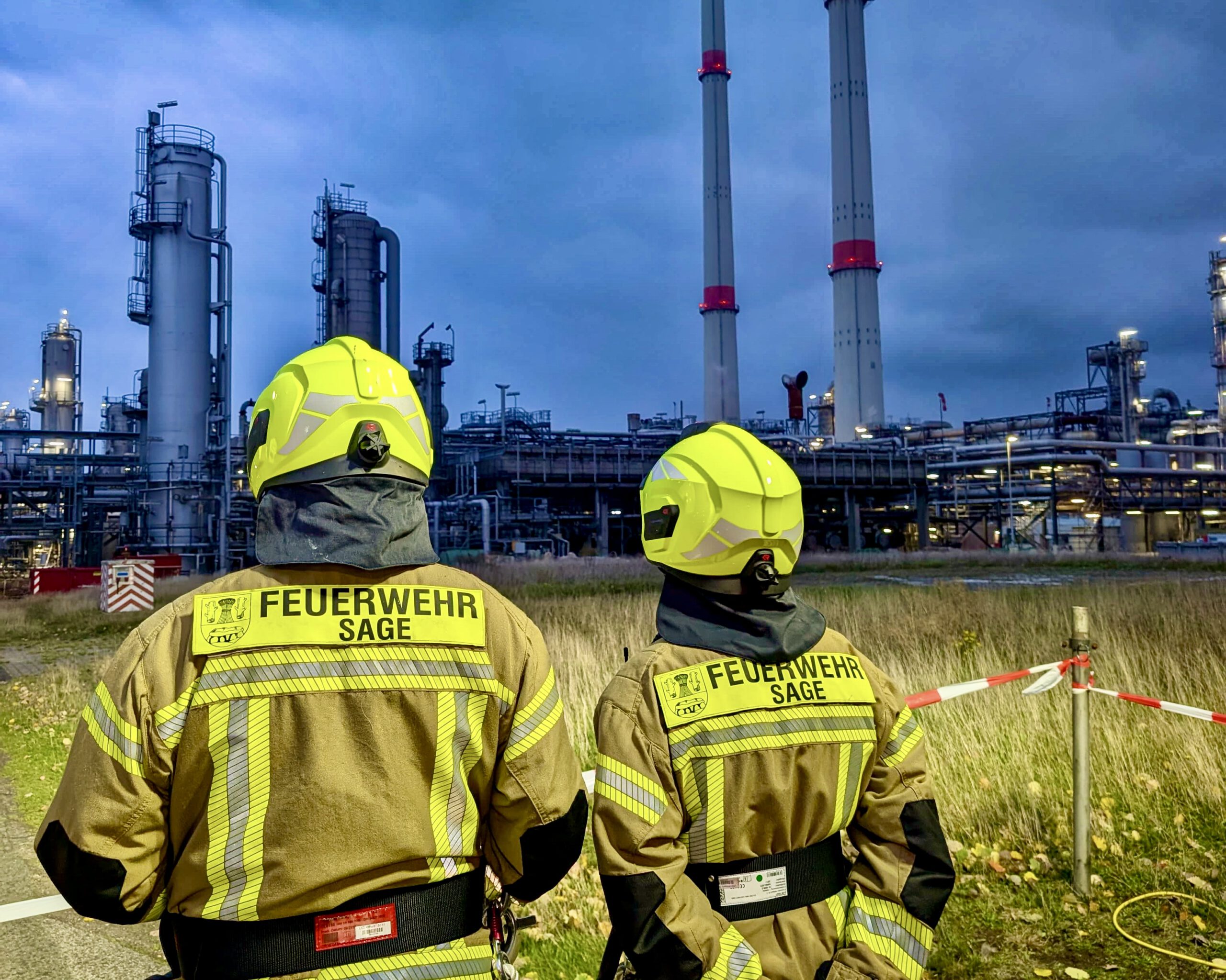Read more about the article Großeinsatzübung rund um Erdgasaufbereitungsanlage