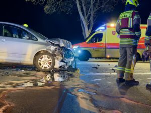Read more about the article Einsatz: H2 – Verkehrsunfall mit drei Verletzten