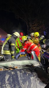 Read more about the article Gemeinsame Einsatzübung mit den Johannitern des Ortsverbands Ahlhorn