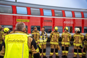 Read more about the article Unterstützungseinheit der Gemeindefeuerwehr Großenkneten übt in Cloppenburg