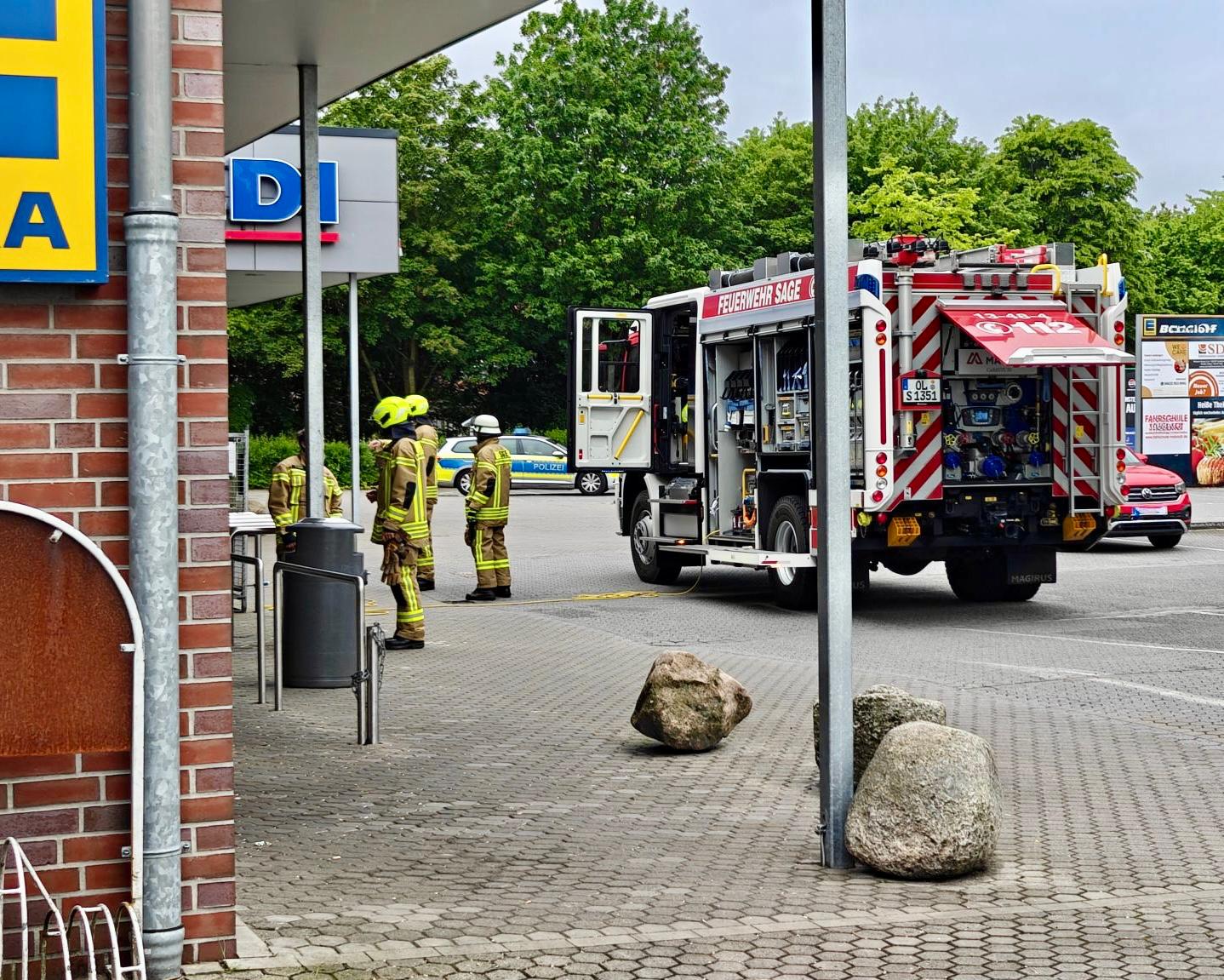 Read more about the article Einsatz: F2 – Brand bei der Fleischertheke