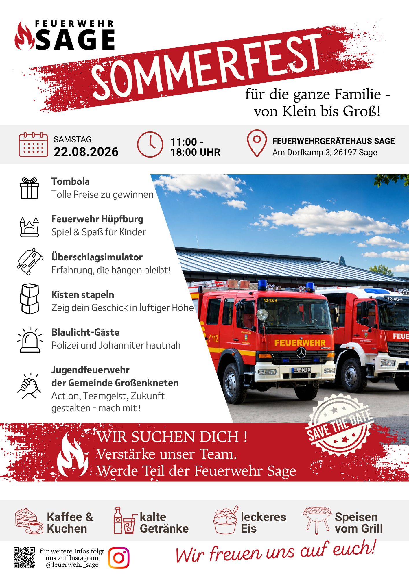 Sommerfest Feuerwehr Sage