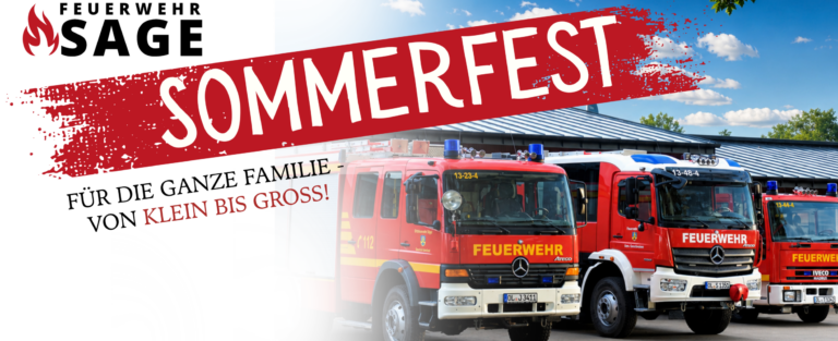 Sommerfest Feuerwehr Sage